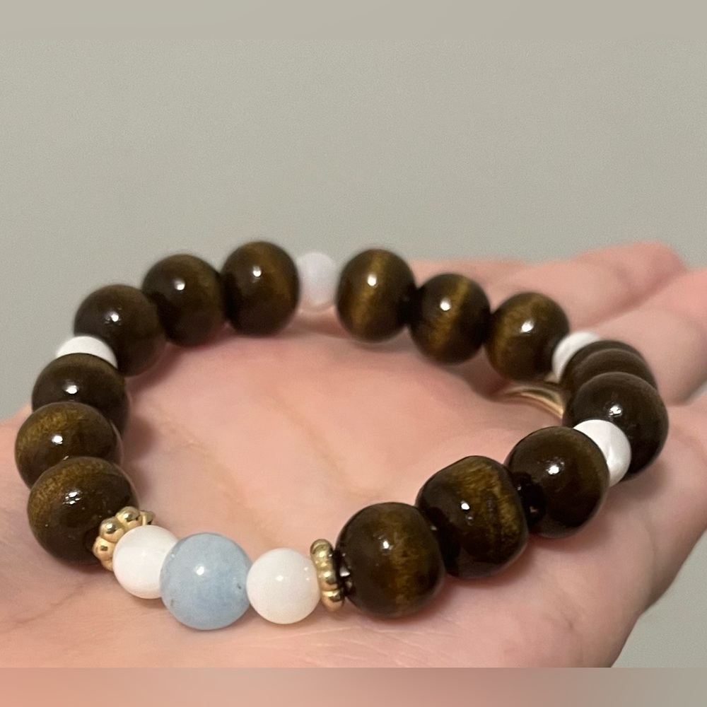 Cancún 🌊 Aquamarine Bracelet